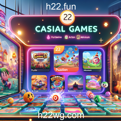 A Ascensão dos Jogos Casuais em h22.fun